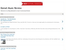 Tablet Screenshot of dorsetmusicreview.blogspot.com