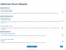 Tablet Screenshot of malaysianifo.blogspot.com