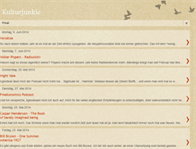 Tablet Screenshot of kulturjunkie.blogspot.com