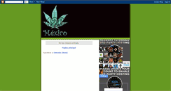 Desktop Screenshot of 420mexico.blogspot.com