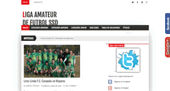 Desktop Screenshot of futbolamateurssd.blogspot.com