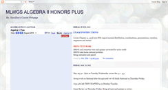 Desktop Screenshot of mlwgshamiltonalg2plus.blogspot.com
