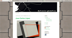 Desktop Screenshot of abstracciongeometrica.blogspot.com