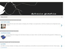 Tablet Screenshot of abstracciongeometrica.blogspot.com