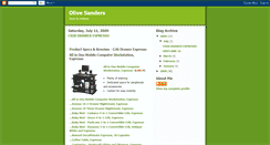 Desktop Screenshot of olive-sanders.blogspot.com