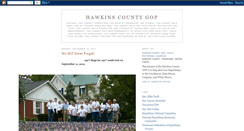 Desktop Screenshot of hawkinsgop.blogspot.com