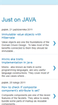 Mobile Screenshot of justonjava.blogspot.com