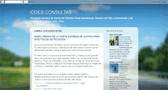 Desktop Screenshot of iddesconsulta.blogspot.com