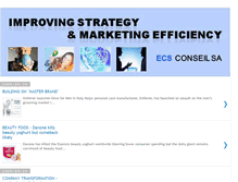 Tablet Screenshot of improvingstrategyandmktefficiency.blogspot.com