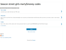 Tablet Screenshot of martymoneycodes.blogspot.com