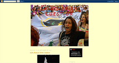 Desktop Screenshot of lamujerencuestion.blogspot.com