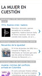 Mobile Screenshot of lamujerencuestion.blogspot.com