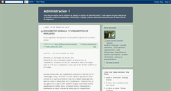 Desktop Screenshot of administracion1udea.blogspot.com