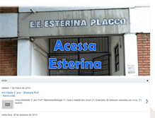 Tablet Screenshot of acessaesterina.blogspot.com