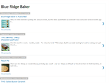Tablet Screenshot of blueridgebaker.blogspot.com