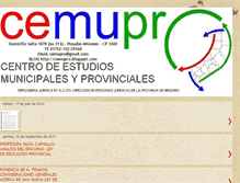 Tablet Screenshot of cemupro.blogspot.com