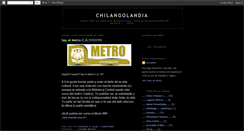 Desktop Screenshot of chilangolandia-chilango.blogspot.com