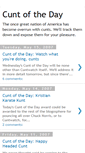 Mobile Screenshot of cuntwatch.blogspot.com
