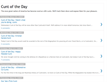 Tablet Screenshot of cuntwatch.blogspot.com