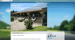 Desktop Screenshot of carrollranch.blogspot.com