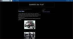 Desktop Screenshot of carrosdafiat.blogspot.com