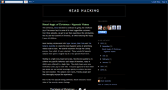 Desktop Screenshot of headhacking.blogspot.com