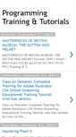 Mobile Screenshot of programmingtrainingtutorials.blogspot.com