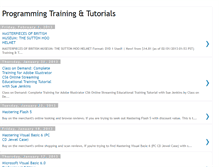 Tablet Screenshot of programmingtrainingtutorials.blogspot.com