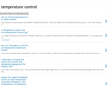 Tablet Screenshot of control-there-temperature.blogspot.com
