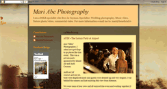 Desktop Screenshot of mariabephotography.blogspot.com