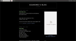 Desktop Screenshot of guangweii.blogspot.com