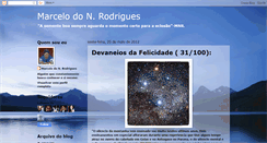 Desktop Screenshot of marcelodonrodrigues.blogspot.com