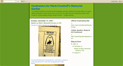 Desktop Screenshot of fundraisers4marti.blogspot.com