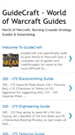 Mobile Screenshot of guidecraft.blogspot.com