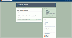 Desktop Screenshot of manuelbarron.blogspot.com