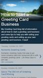 Mobile Screenshot of greetingcardprofits.blogspot.com