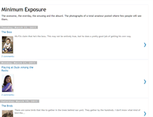 Tablet Screenshot of minimumexposure.blogspot.com