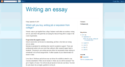 Desktop Screenshot of essaywriter-writinganessay.blogspot.com