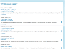 Tablet Screenshot of essaywriter-writinganessay.blogspot.com