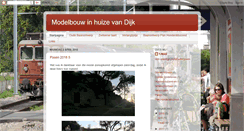 Desktop Screenshot of modelbouwinhuizevandijk.blogspot.com