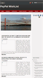 Mobile Screenshot of paypal-wishlists.blogspot.com