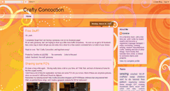 Desktop Screenshot of craftyconcoction.blogspot.com