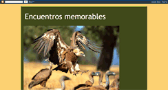 Desktop Screenshot of encuentrosmemorables.blogspot.com