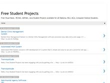 Tablet Screenshot of freefreestudentprojects.blogspot.com