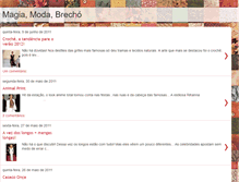 Tablet Screenshot of magiamodabrecho.blogspot.com