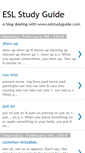 Mobile Screenshot of eslstudyguide.blogspot.com
