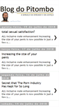 Mobile Screenshot of blogdopitombo.blogspot.com