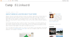 Desktop Screenshot of campslinkard.blogspot.com