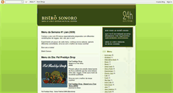 Desktop Screenshot of bistrosonoro.blogspot.com