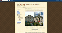 Desktop Screenshot of patsfurniture.blogspot.com